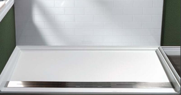 Shower Base-Barrier Free-Front Trench Drain